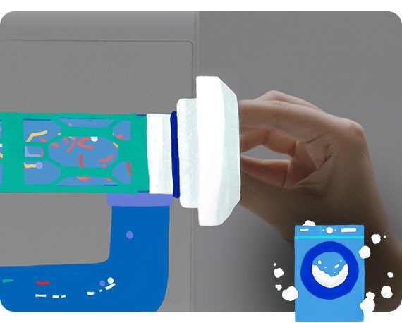 Reduce microplastic emissions from laundry